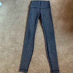 Lululemon Heather Grey Leggings